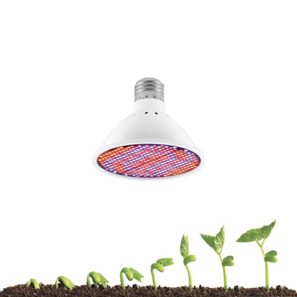 Lampara Luz Led Crecimiento 30 W Cultivo Plantas Indoor (200 LED) Lampara Luz Led Crecimiento 30 W Cultivo Plantas Indoor (200 LED)