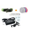 Neon Flex 5Mts Blanco Frio / Calido / Verde / Naranja / Azul / Rosa / Ama / Rojo  (fuente + conector)