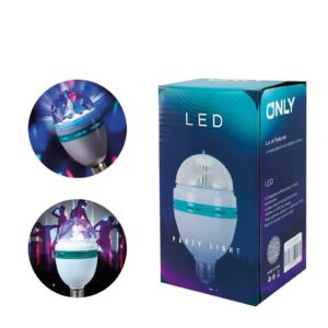 Lampara Led Esfera  Destellos Giratoria INOVA / GTC / ONLY