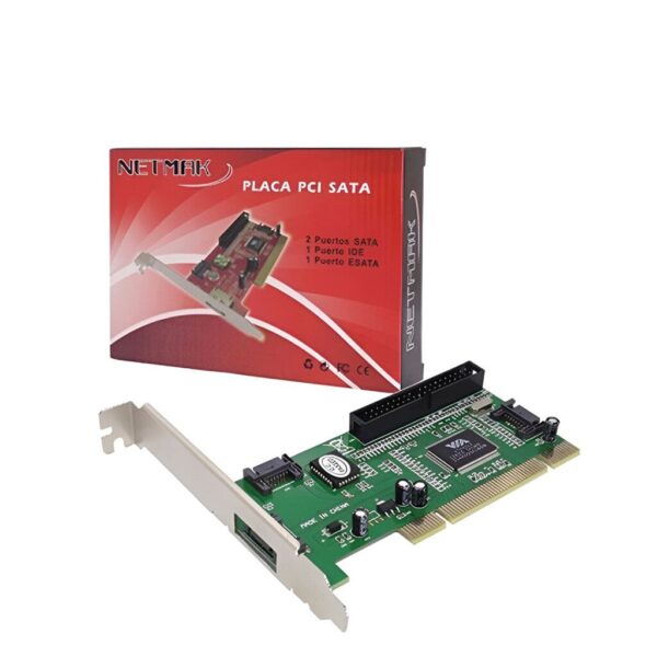 Placa Pci 1 E-Sata / 2 Sata / 1 Ide Netmak