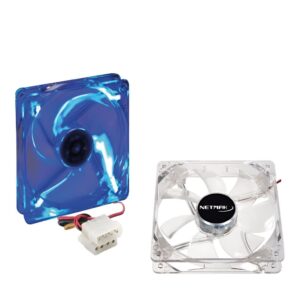 Fan Cooler 8Cm Con Luz De Neon Netmak