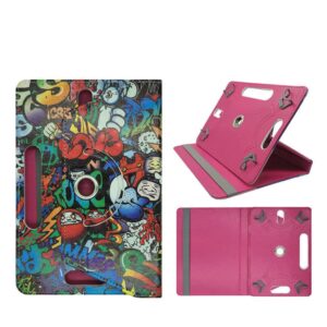 PROT.TABLET DISEÑO 360° UNI.8'' D.09 GRAFITI