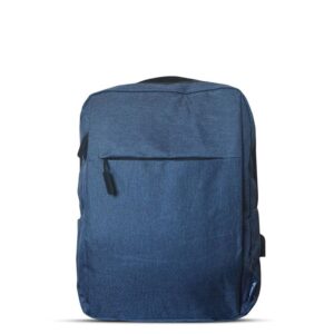 MOCHILA SOUL S01 NOTEBOOK 15.6'' NEGRO/AZUL/GRIS CON USB