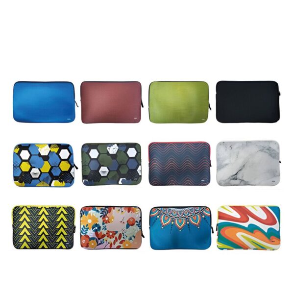 Funda Neoprene Porta Notebook 15,6 Lisa / Diseño