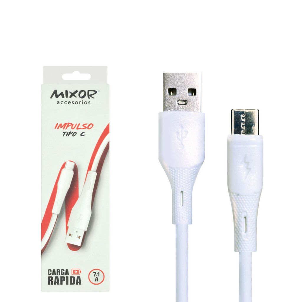 Cable Tipo C 7.1A IN BOX Mod.Impulso Mixor