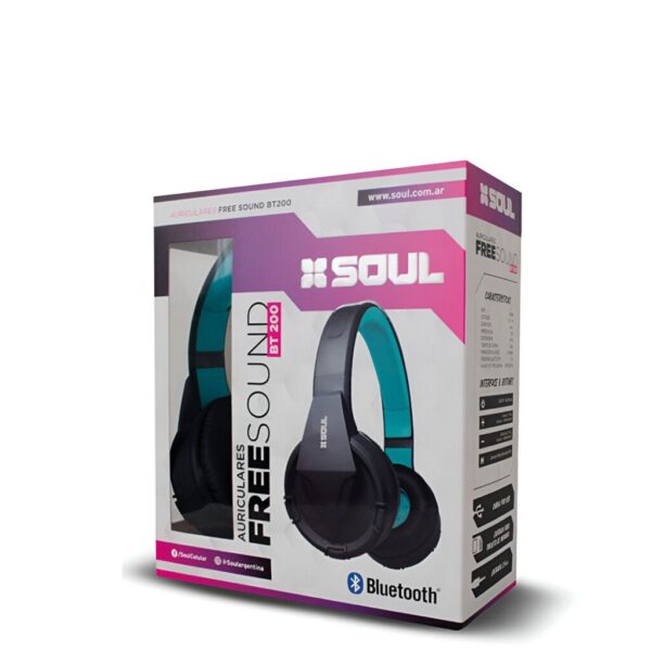 Auricular Bluetooth Vincha Free Sound Bt200 Marca Soul