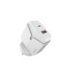 Cargador Ultra Rapido 20W 1USB QC + 1PD3.0 + Cable TC a Lightning SOUL