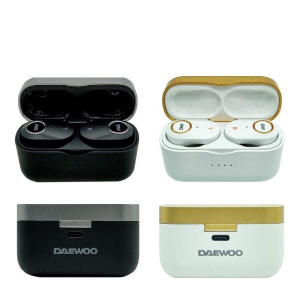Auricular Bluetooth Rigido POLAR Base Carga Metal DAEWOO