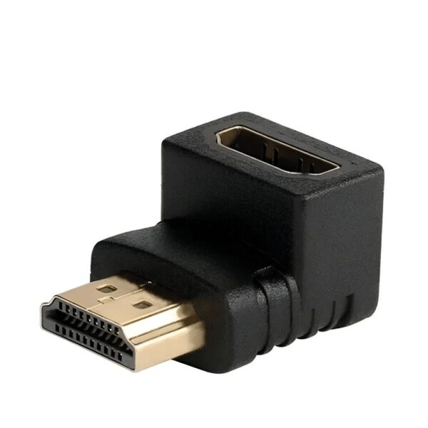 Ficha Adaptador Hdmi  A 90° (M) A (H) Para Led Contra Pared Skad07