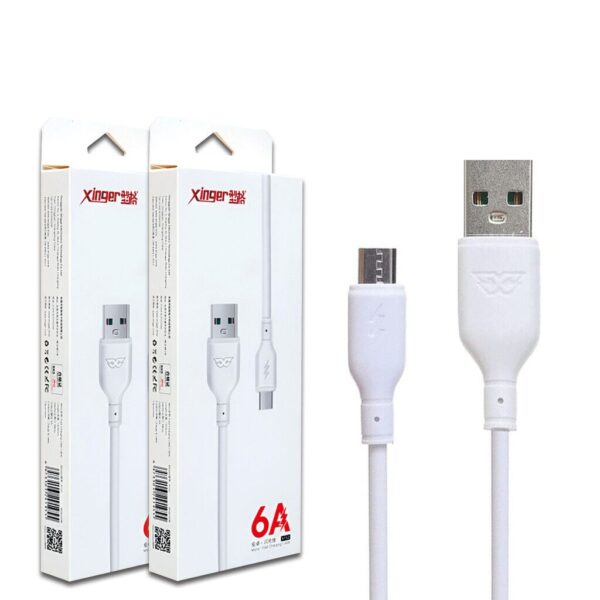 Cable Flash Charge 6A Micro USB (Comp. Qualcomm 3.0 )