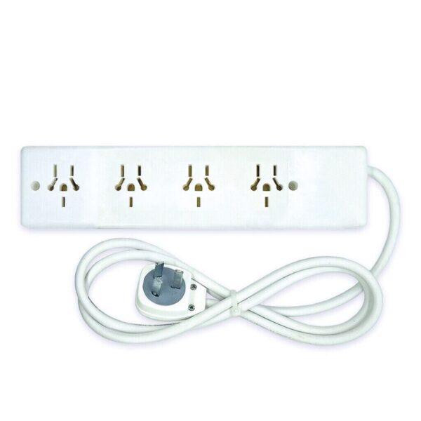 Zapatilla 4 Bocas Multinorma Cable x 5M