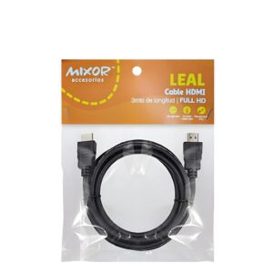 Cable HDMI HI-SPEED Goma 3Mts Mixor