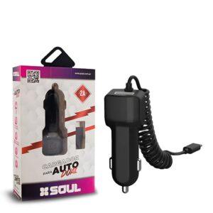 Cargador Auto 12V 2A  DUAL IPhone  Marca SOUL