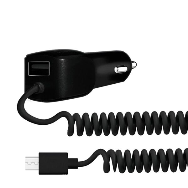 Cargador Auto 12V 2A DUAL Micro USB Marca SOUL - Imagen 2