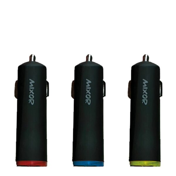 Cabezal Cargador 12V C/ 2 Salidas 2.1A USB Marca MIXOR