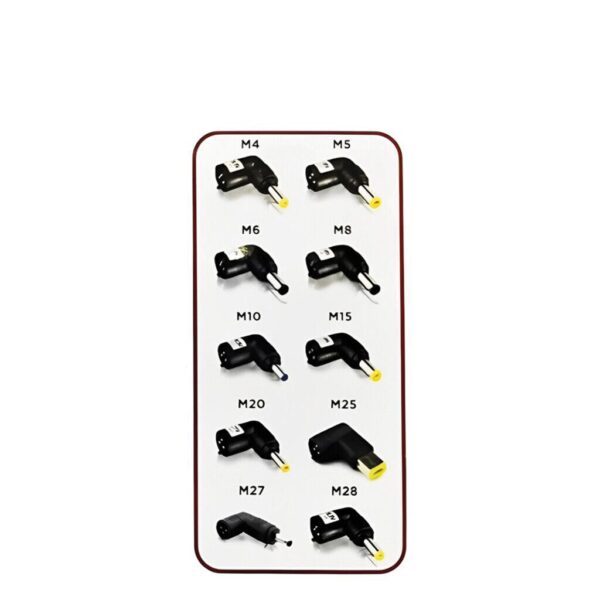 Cargador Universal De Notebook Automatico 90W Netmak 12v A 24v 10 Puntas