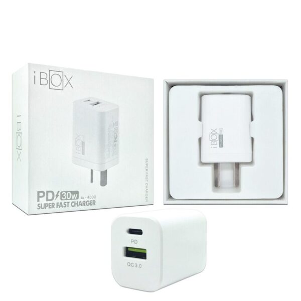Cargador iPhone 30W PD iBOX Calidad Superior