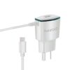 Cargador Rapido 2.1A 1USB C/ Cable TC MIXOR