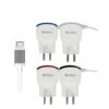Cargador Rapido 4.2A 2USB C/ Cable Micro AiTECH