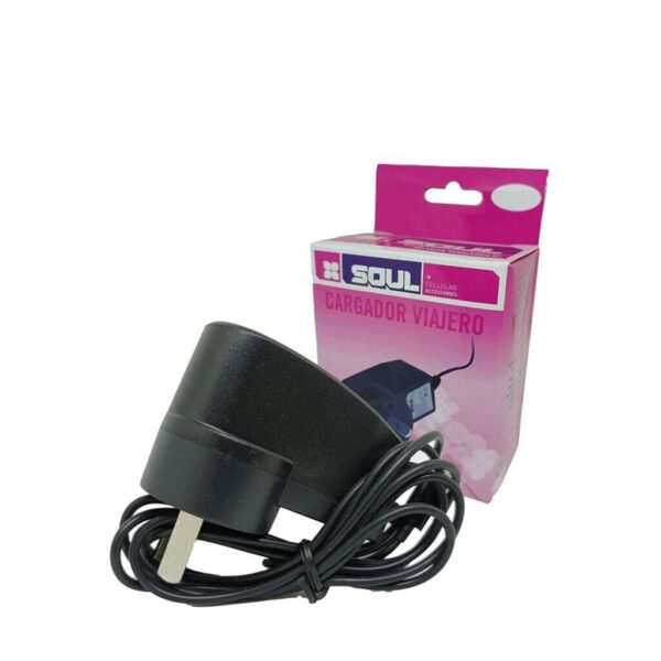 Cargador Viajero Soul Iphone 5 / 6 / 7 1A (Lighting)