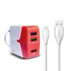 Cargador Ultra Ligthning 3.1A 3 USB Qualcomm 3.0 Marca SOUL Premium