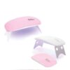 Cabina de uñas Mini Plegable 6W