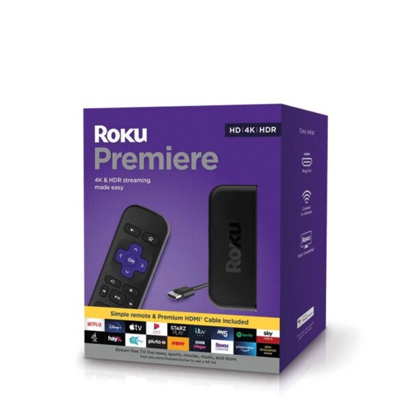 ROKU Premiere 4K TV HD Streaming
