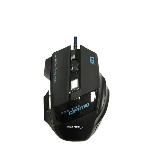 Mouse Gamer Retroiluminado 2400Dpi Netmak