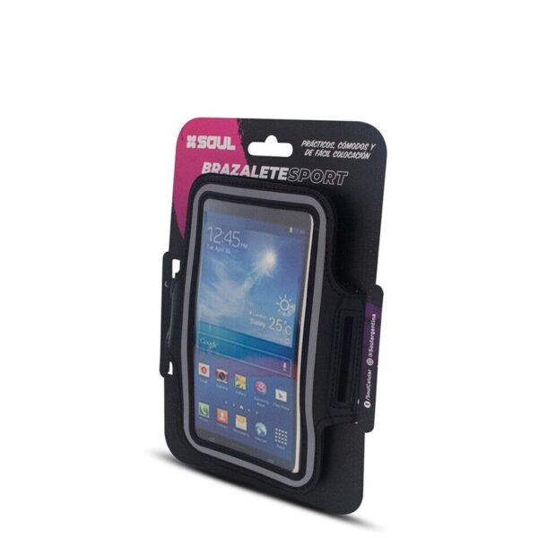 Brazalete Porta Celular P/ Correr 6.0 / 6.5 Marca SOUL