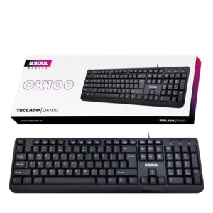 Teclado USB SOUL Office K100