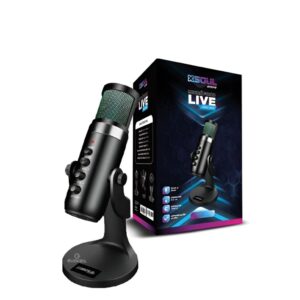 Microfono Condenser LIVE RGB - XMIC400 SOUL