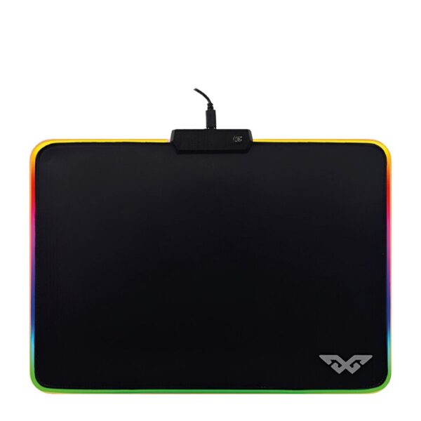 Mouse Pad Gamer c/ luz - 35CM -  Marca GAMING GODS