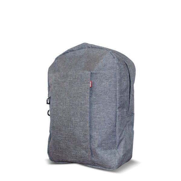 Mochila Notebook Cierre Vertical 15.6 - Gris / Negra SOUL - Imagen 4