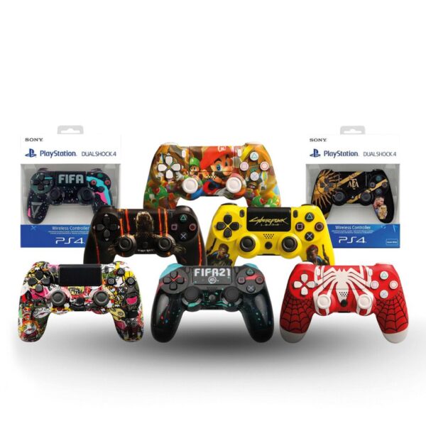 Joystick SONY PS4 Inalambrico Logo DISEÑO Rep