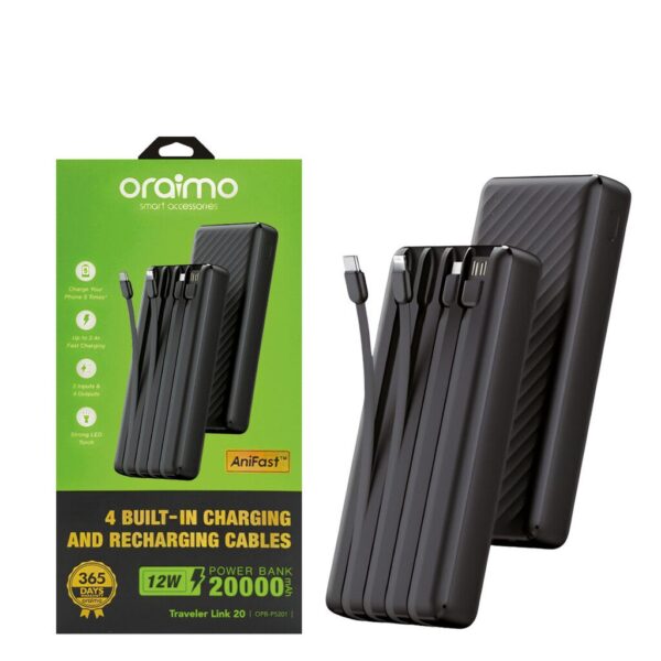 Power Bank Multi Punta con capacidad de 20000mAh (74Wh) Power Bank Multi Punta con capacidad de 20000mAh (74Wh)