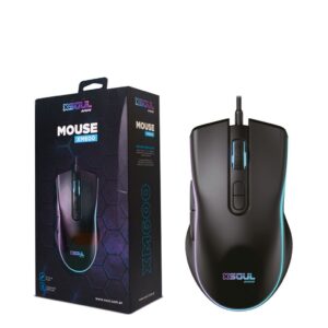 Mouse Gamer Soul RGB 1200-1800-2400-3600 DPI