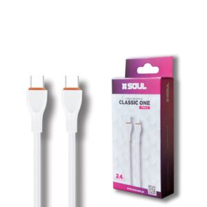 Cable Classic ONE USB-C a USB-C Marca SOUL