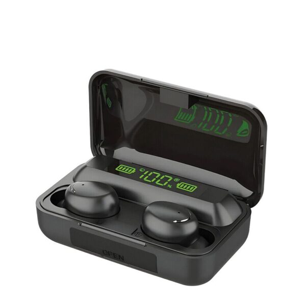 Auricular F95 Pro Bluetooth 5.3 TWS Con Power Bank (vienen descargados) - Imagen 2
