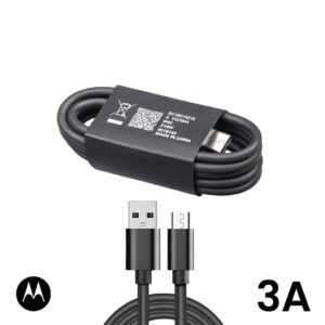 Cable Motorola USB a Micro 3A ORIGINAL