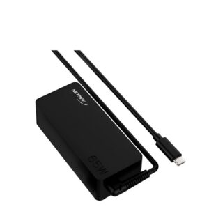 Mini Cargador de Notebook 65W USB-C - Compatible con Lenovo, iPhone, Samsung Galaxy, MacBook Air, etc.
