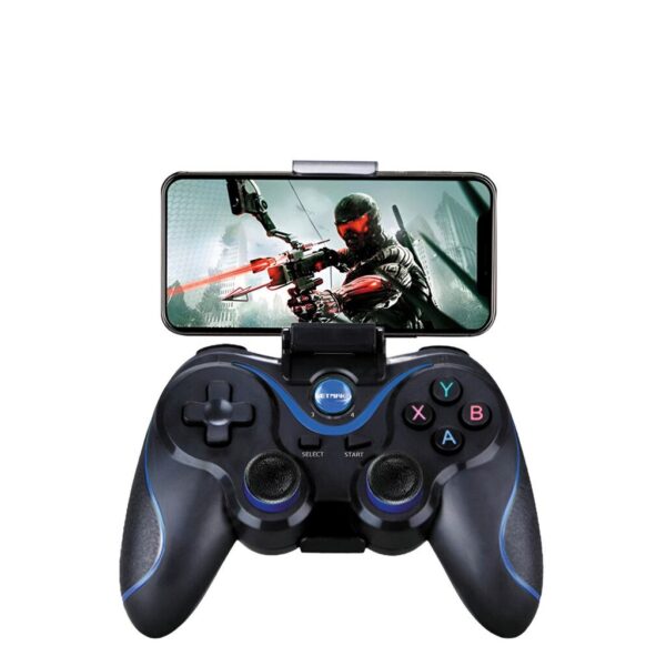 Gamepad Android Bluetooth c/ Soporte 5en1 - Compatible con Android-IOS/P3/P4/N-switch/PC Marca Netmak Gamepad Android Bluetooth c/ Soporte 5en1 - Compatible con Android-IOS/P3/P4/N-switch/PC Marca Netmak