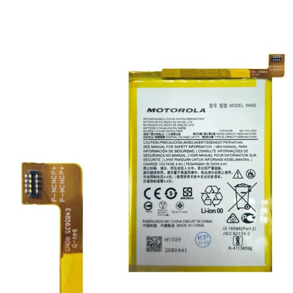 Batería Moto G22/E13/E32/G53/G13 (NH50) Rep. ORIGINAL Calidad MAXIMA ---