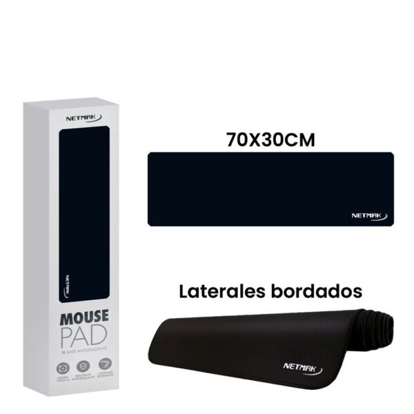 Mouse Pad XL Negro (70x30cm)