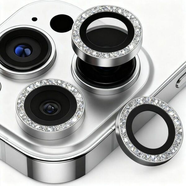 Protector Camara Diamante Samsung S23 FE Plata Protector Camara Diamante Samsung S23 FE Plata