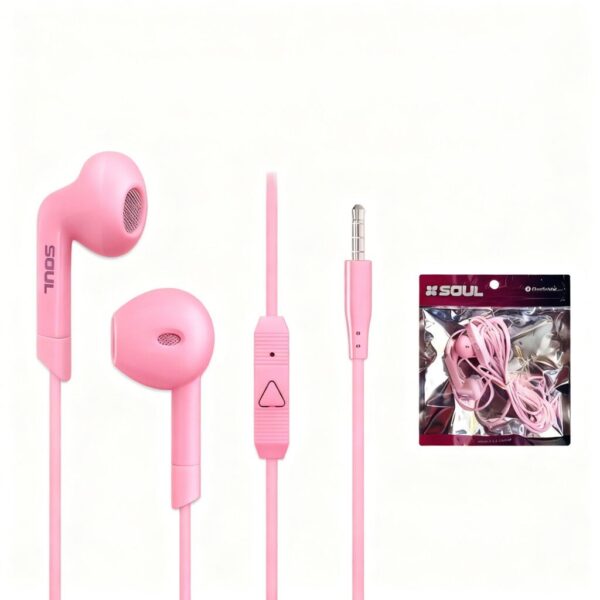 Manos Libres Stereo S59 3.5mm Classic c/corte rosa Manos Libres Stereo S59 3.5mm Classic c/corte rosa