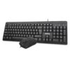 Kit Teclado + Mouse USB SOUL Office W150 Negro