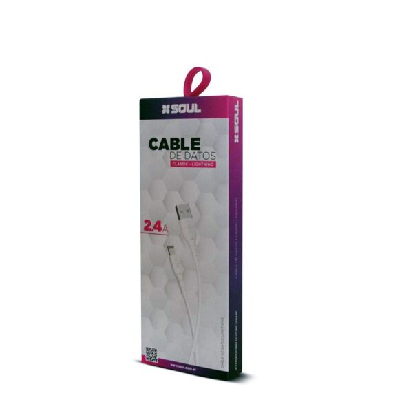 Cable Classic Micro 2.4A 2M Marca SOUL --