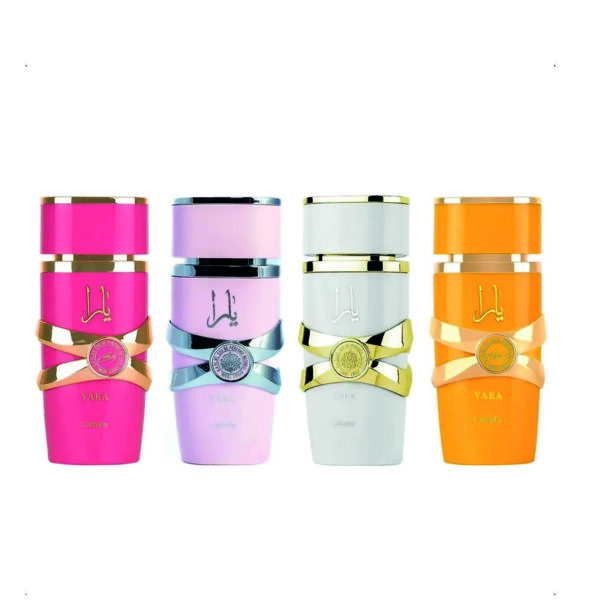 Perfume Lattafa - Yara + Tous + Moi + Candy 25 Kt - Original