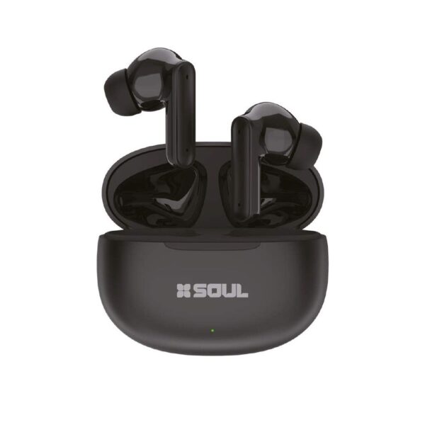 Auricular Bluetooth 5.2 TWS40 in Air Con Base Negro SOUL