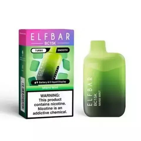 Elfbar BC15K 15.000 Puffs Miami Mint